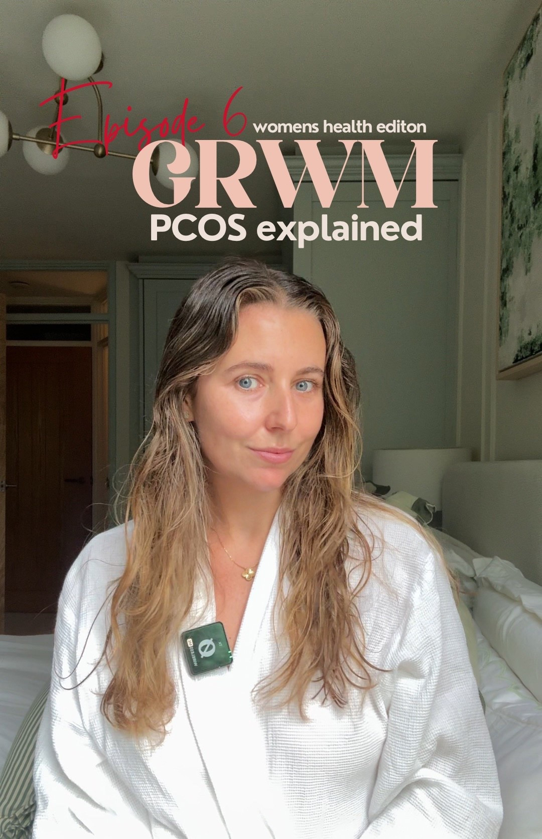 Morning skincare products featured in GRWM whilst I discuss women’s health episode 6 

#LTKbeauty