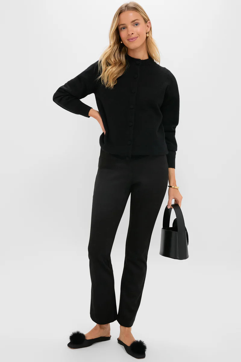 Black  Suede Long Ashford Pants | Tuckernuck (US)