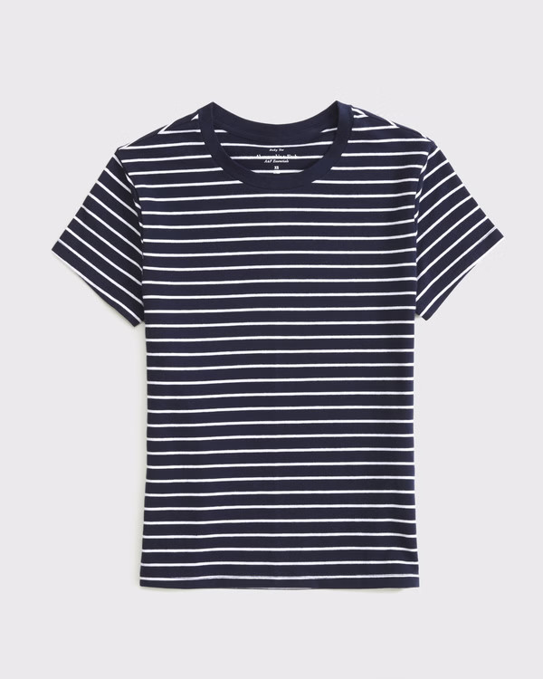 dark indigo stripe | Abercrombie & Fitch (US)