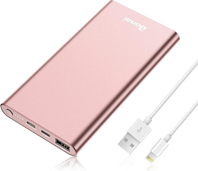 BONAI Portable Charger 12000mAh USB C Power Bank Battery Pack for Heated Vest High-Speed 3.0A Out... | Amazon (US)