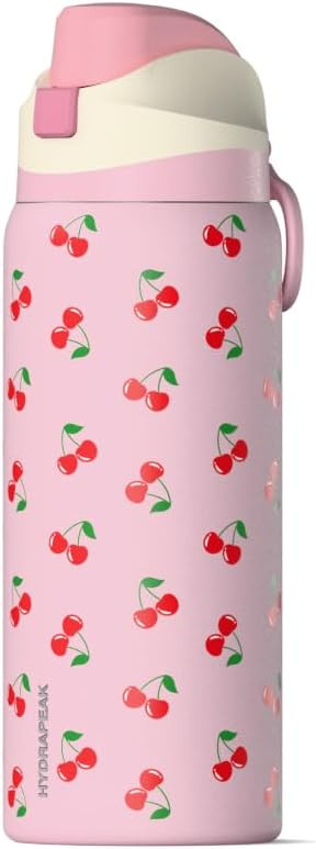 Hydrapeak Oasis 32 oz Fun Sticker Print Water Bottle with Chug Lid, Stainless Steel Insulated Wat... | Amazon (US)