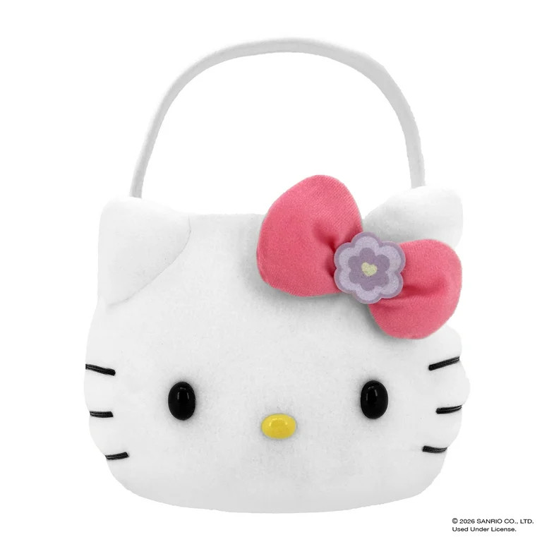 Hello Kitty Plush Easter Basket | Walmart (US)