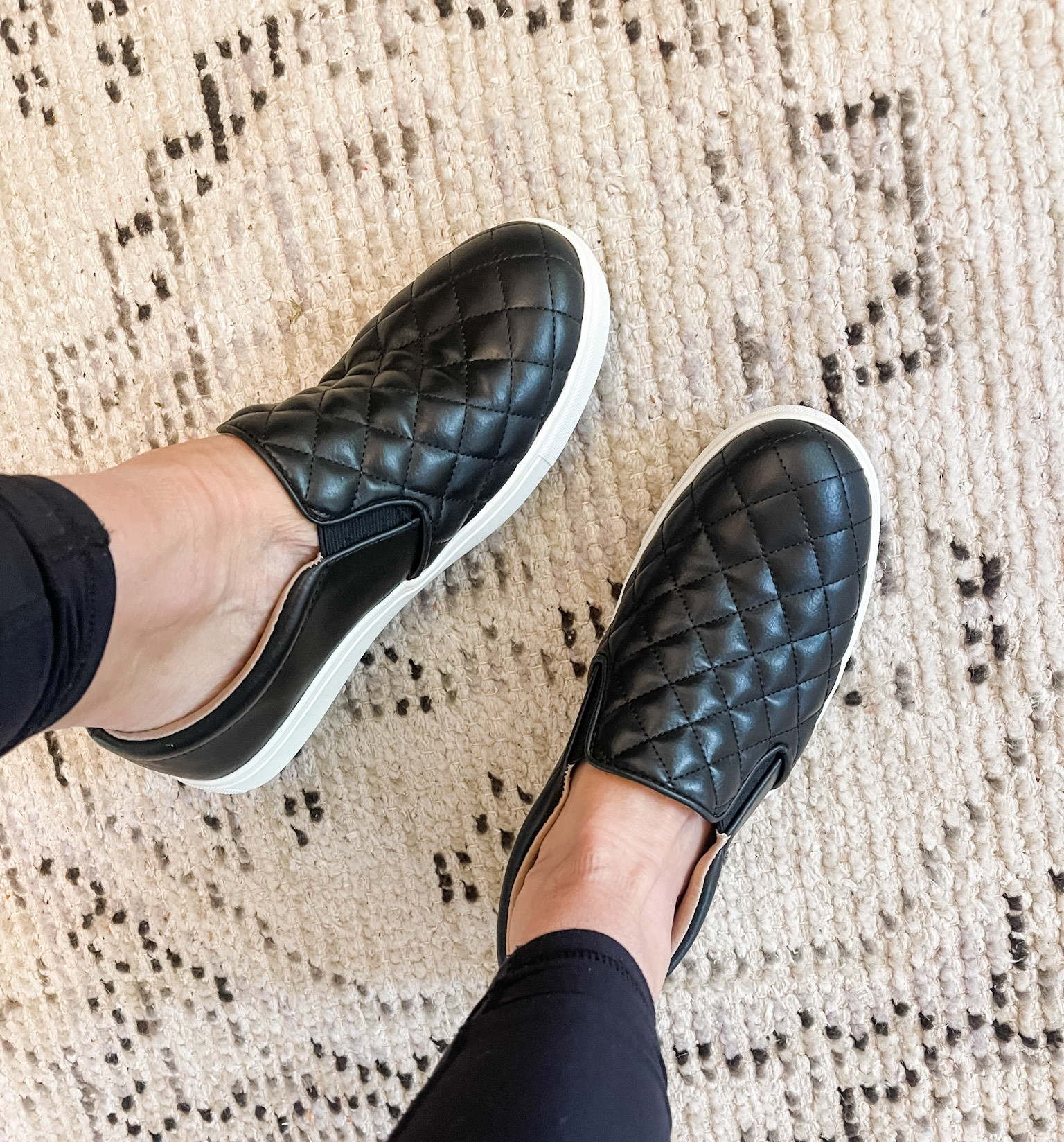 So cute and comfy! TTS 🖤

#womensshoes #blacksneakers

#LTKshoecrush #LTKunder50 #LTKstyletip