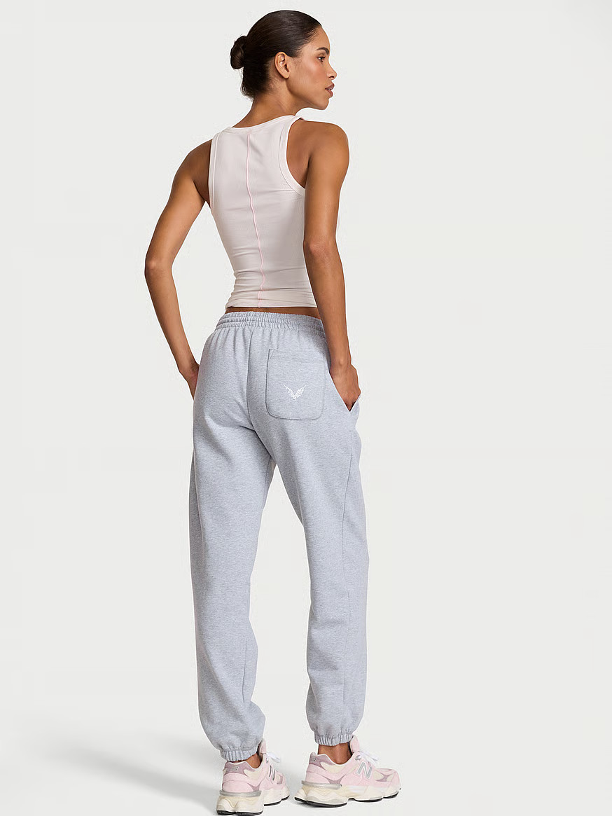 Buy Off-Duty Fleece Jogger Sweatpant, Pretty Blossom - Order Bottoms online - Victoria's Secret U... | Victoria's Secret (US / CA )