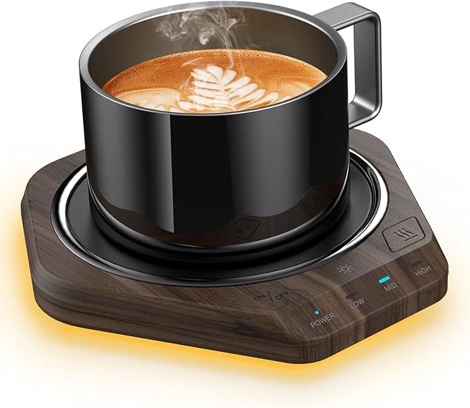 Coffee Mug Warmer, AgoKud Smart Mug Warmer with 3 Temperature Settings and Auto Shut Off, Electri... | Amazon (US)