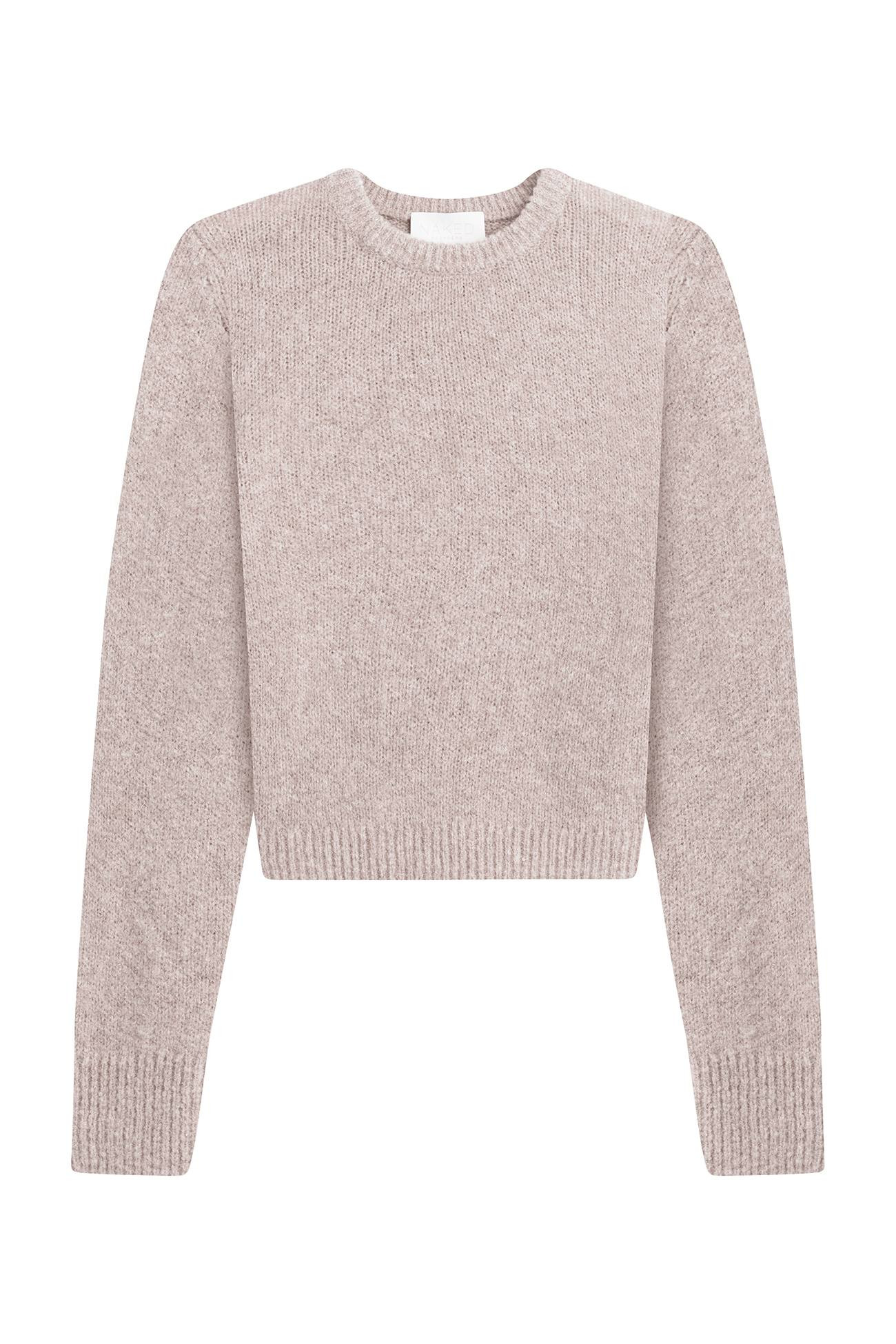 MAEVE BOUCLÉ CREWNECK CASHMERE SWEATER | NAKED CASHMERE