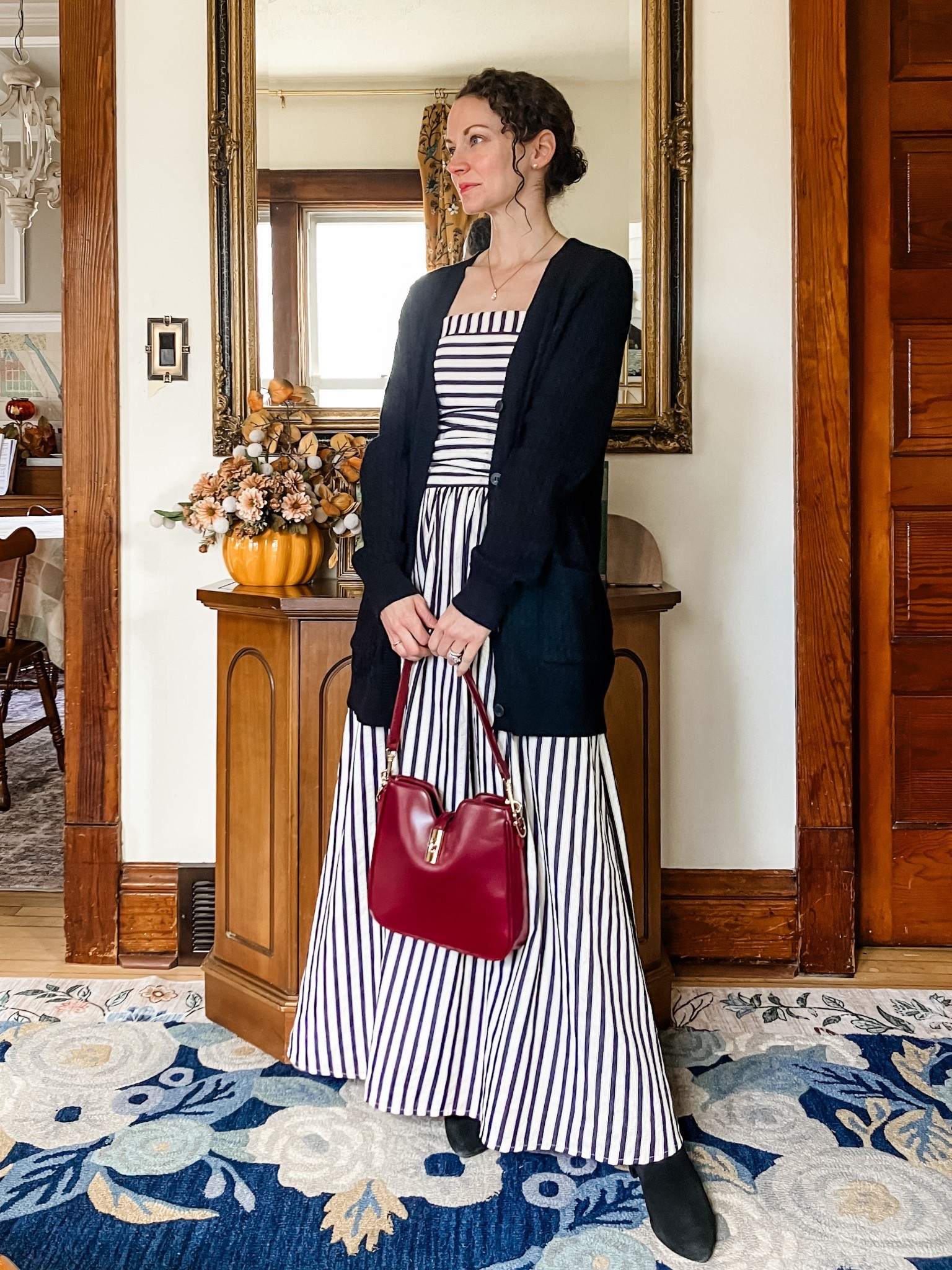 Church outfit for winter!
Petite outfit. Classic outfit. Parisian outfit. Modest outfit. Winter outfit. 

#LTKSeasonal #LTKOver40 #LTKPetite