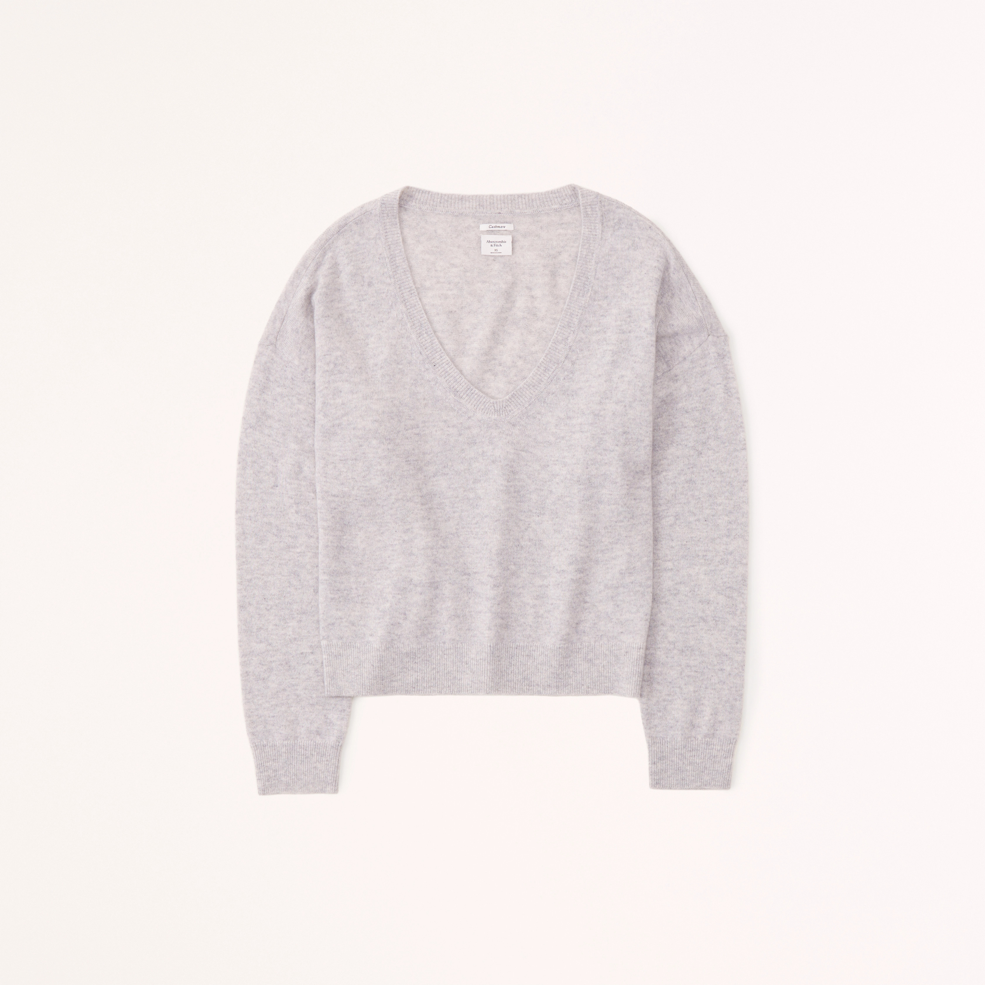 Cashmere V-Neck Sweater | Abercrombie & Fitch (US)