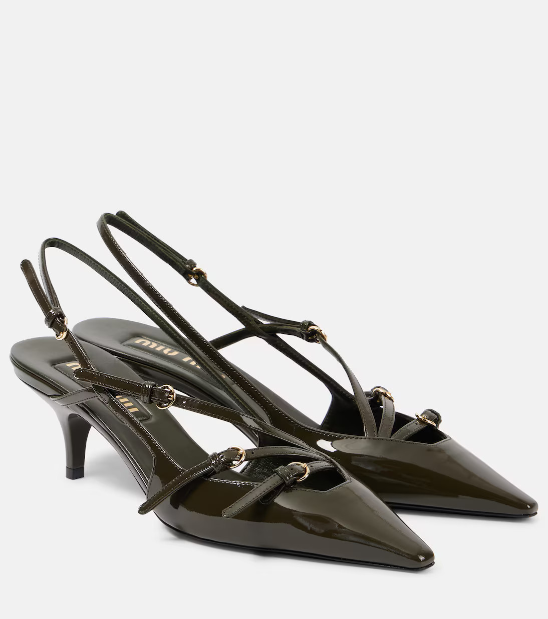 Pumps slingback in vernice | Mytheresa (IT)