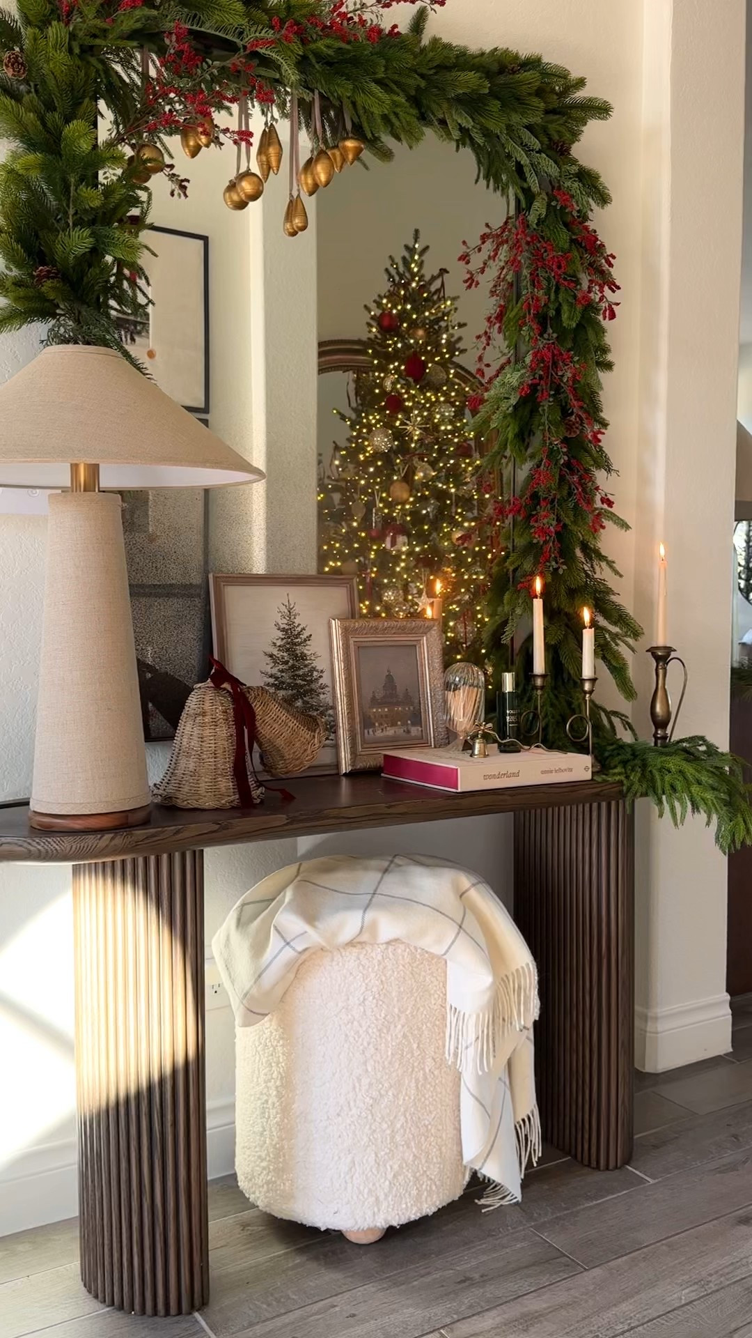 Our entryway this Christmas ✨🎁❤️ 

#LTKHoliday #LTKGiftGuide #LTKHome