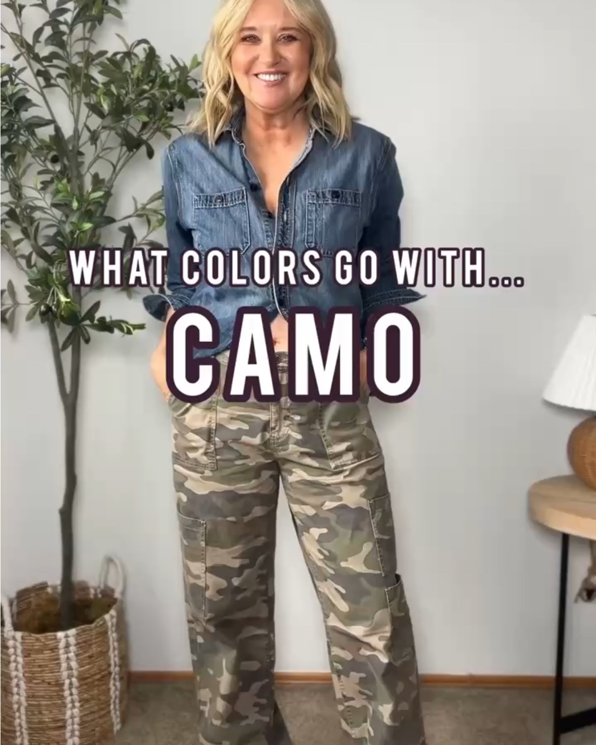 What goes with Camo??? Basically EVERYTHING!

Wearing a med long in pants! I sized up! 

Walmart, 

#LTKootd #LTKgrwm #LTKOver40