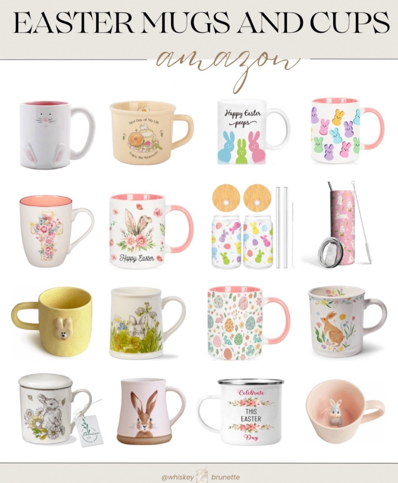 Easter Mugs and Cups for Spring! 

Easter Amazon | Easter Mugs | Easter Cups | Easter Tumblers | Easter Coffee Cup

#LTKSpringSale #LTKsalealert 

#LTKFindsUnder50 #LTKSeasonal