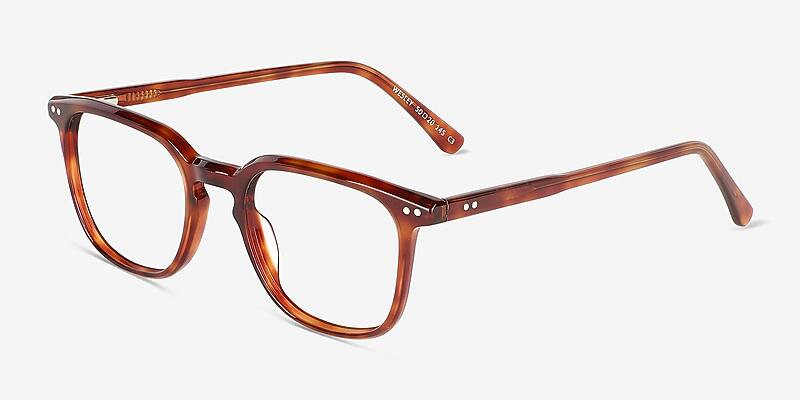 Wesley Square Tortoise Glasses for Men | Eyebuydirect | EyeBuyDirect.com