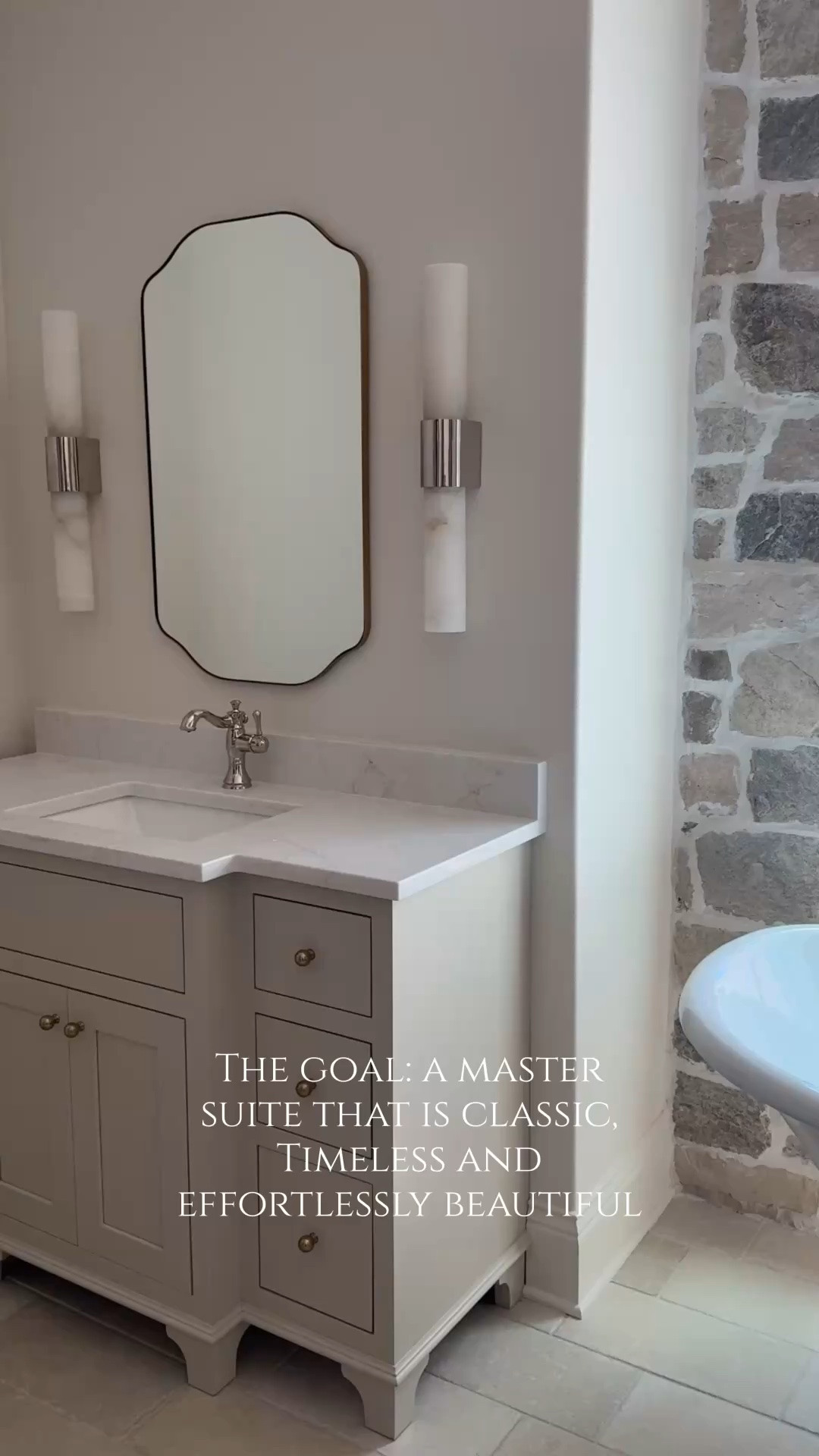 Beautiful, classic master bath finishes

#LTKHome