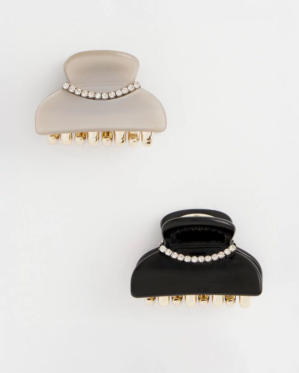 Set of Two Rhinestone Hair Clips | Chico's