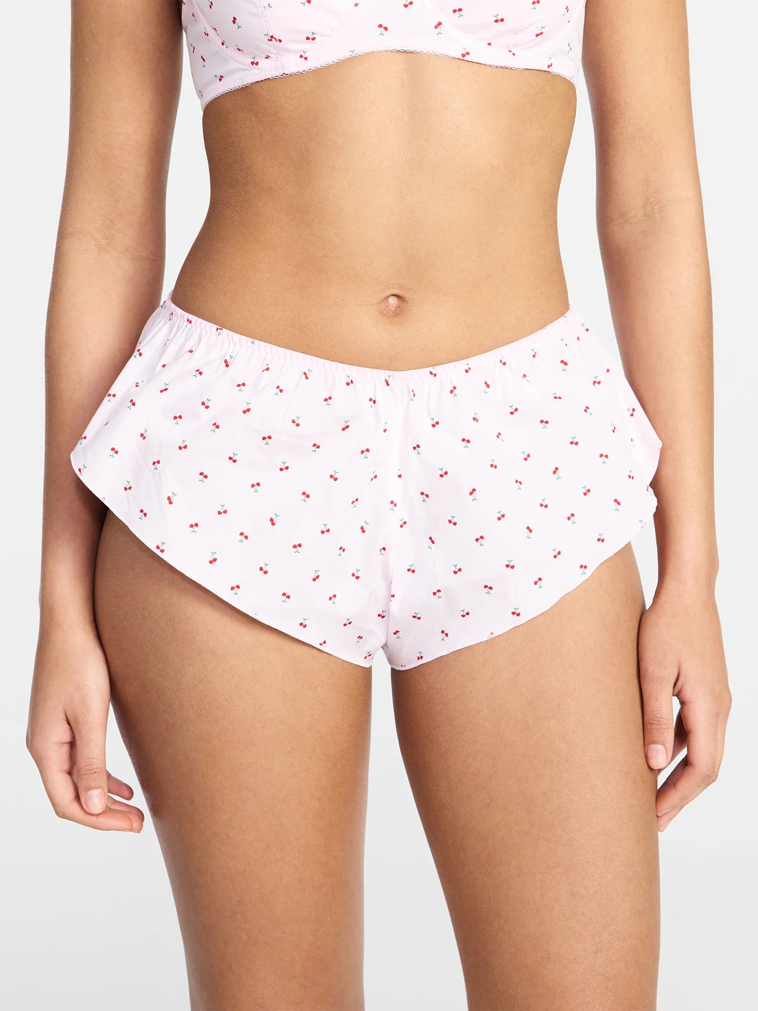 No Boundaries Woven Cotton Flutter Short Panties, Women's XS-XXXL | Walmart (US)