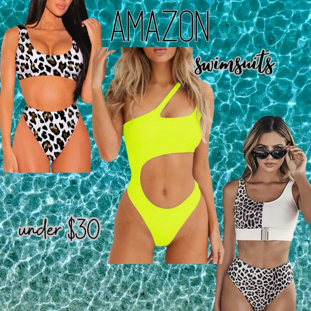Amazon swims suits under $30 👙😍 

Amazon
Bathing suits
Cheetah 
High waisted 
Bikini 
Neon 
White and cheetah 

#LTKSeasonal #LTKunder50 #LTKswim