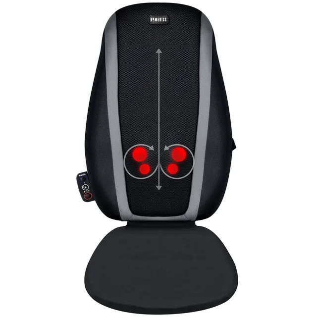 Homedics Shiatsu Massage Cushion with Soothing Heat, Deep-Kneading Massage, 3 Massage Zones, Rela... | Walmart (US)