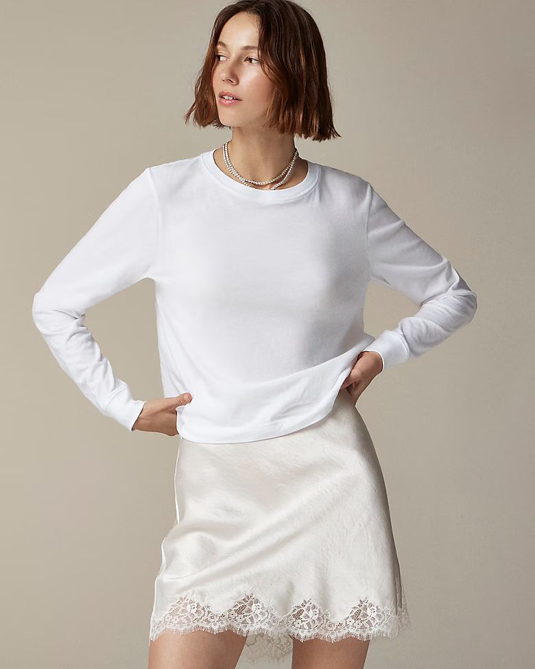 Vintage jersey long-sleeve T-shirt | J. Crew US