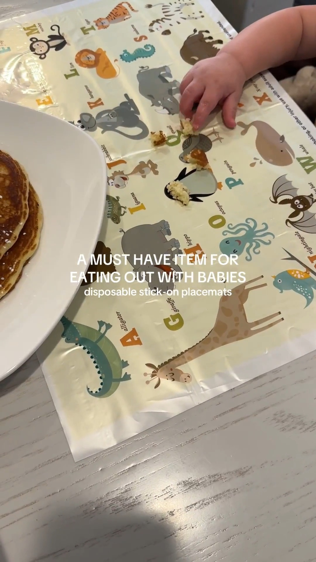 Our must have item when eating out at a restaurants with babies and young toddlers! These disposable stick-on placemats need to be in your diaper bag!!

#LTKFamily #LTKKids #LTKBaby
