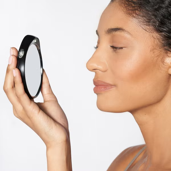 Led Lighted 10x Mirror | The Container Store