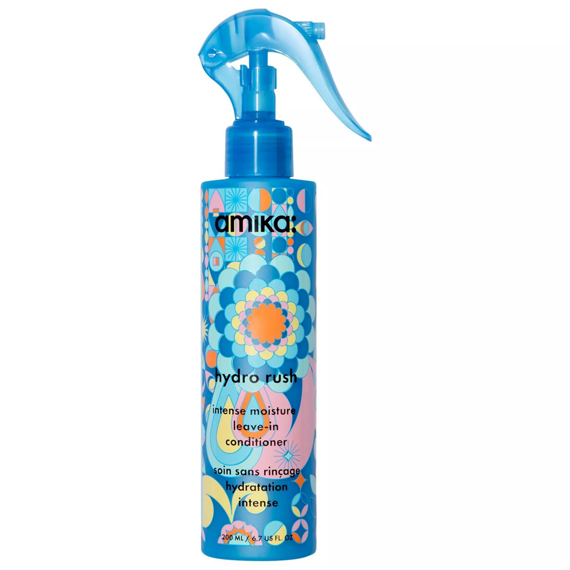 amika Mini Hydro Rush Intense Moisture Leave-In Conditioner with Hyaluronic Acid | Kohl's