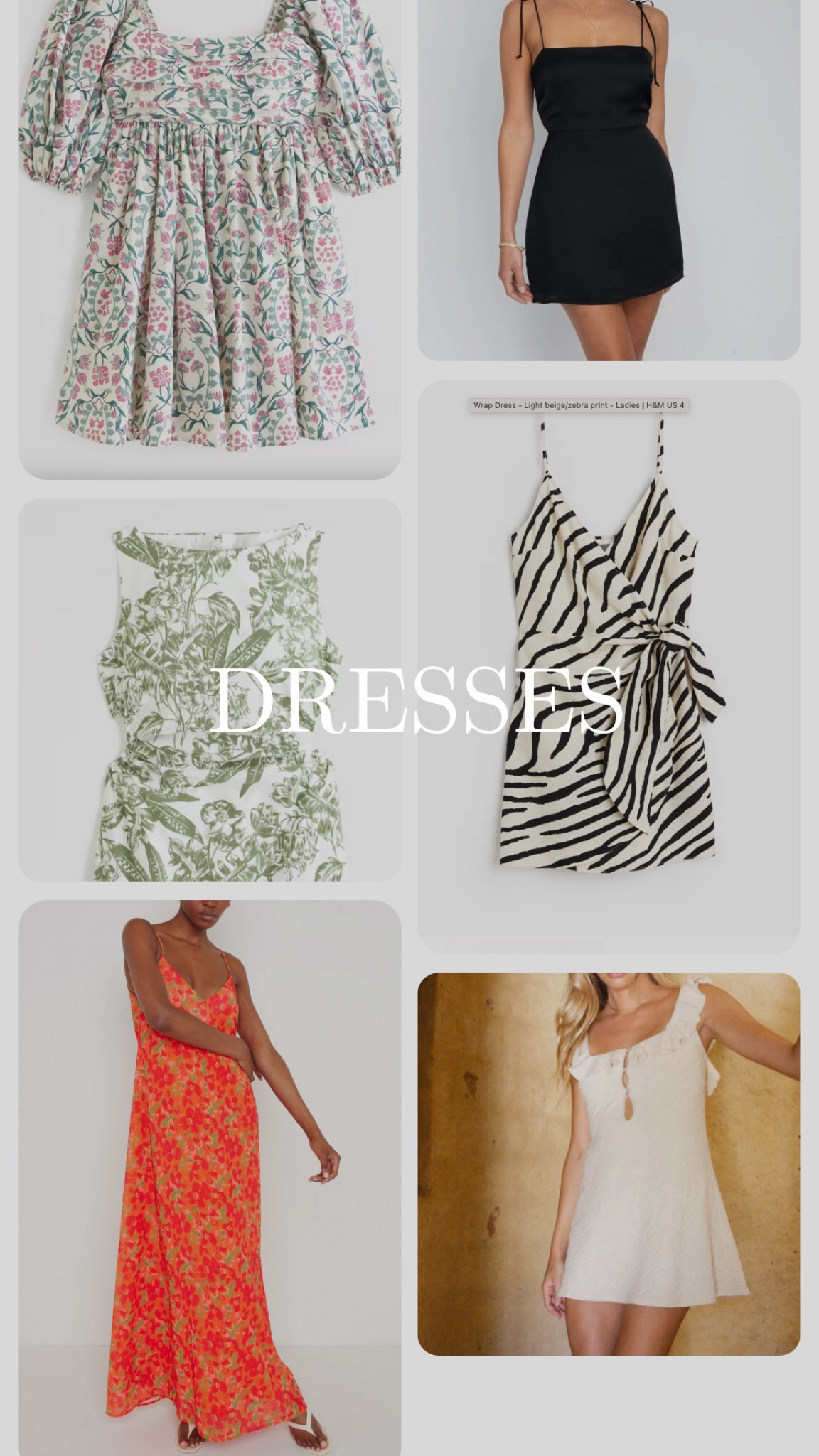 Dresses for honeymoon/vacation! Having dresses on my trip was KEY. The last thing I wanted to think about was what to wear and it was HOT. Throw on a breezy dress with some sandals and you’re good to go for the night ✨ some dresses couldn’t be linked, DM on insta for exact link. 