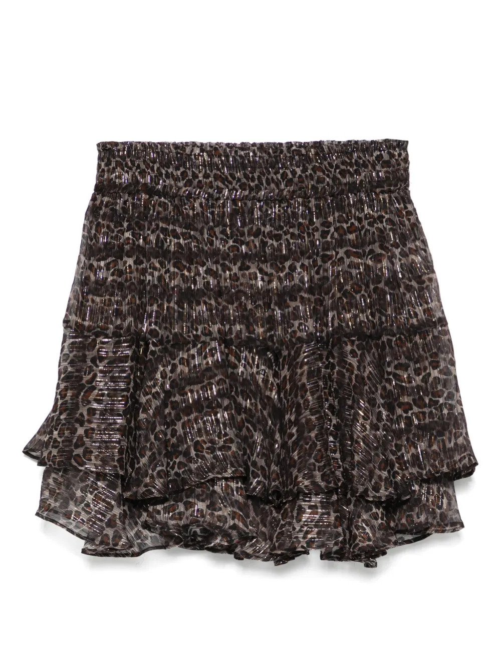 MC2 Saint Barth Ruffled Skirt | Brown | FARFETCH SI | Farfetch Global