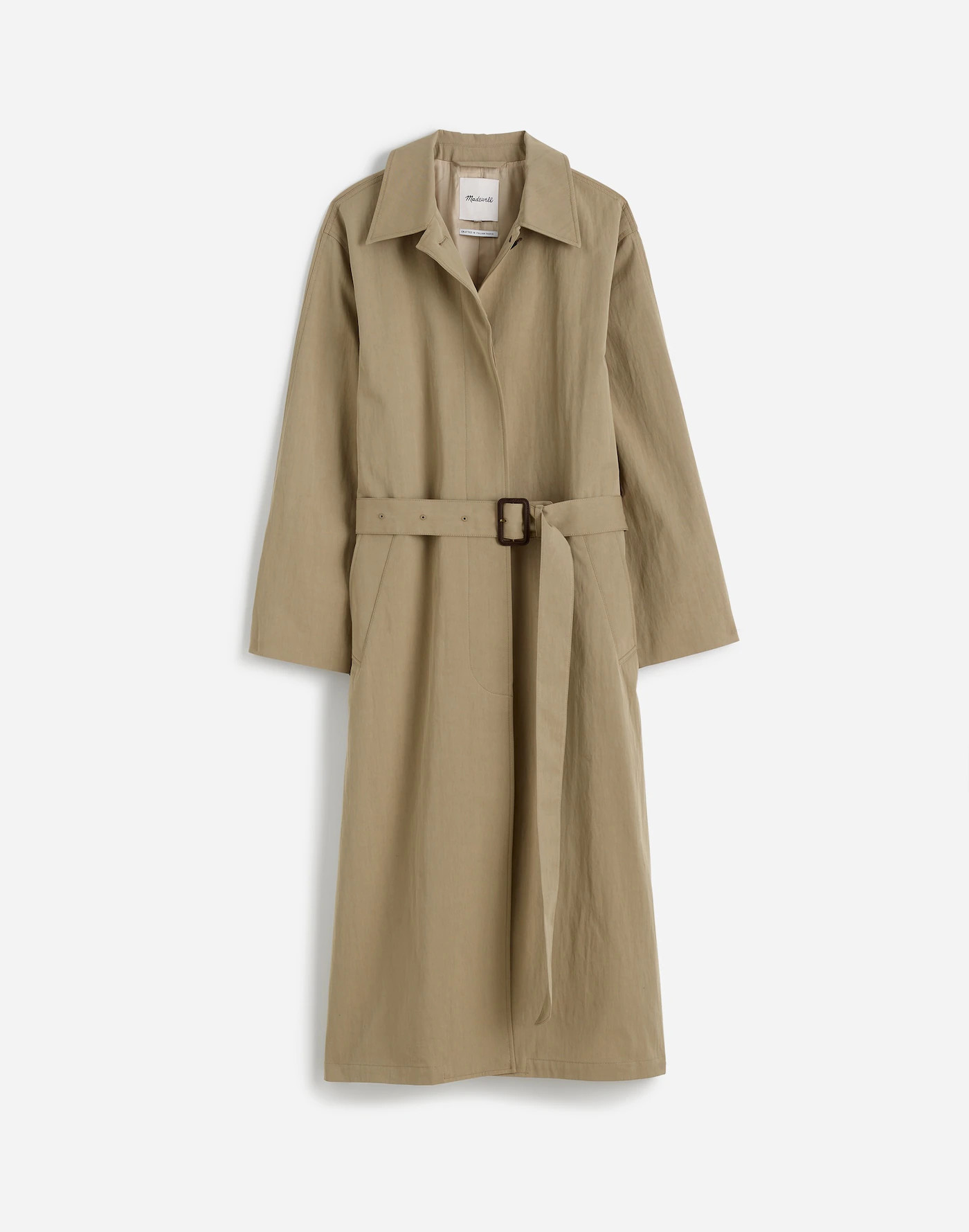 Single-Breasted Trench Coat | Madewell | Madewell