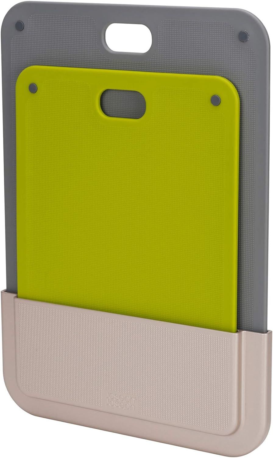 Joseph Joseph DoorStore Chop Cutting Board Set with Storage Case 3M Adhesive Wall and Cabinet Doo... | Amazon (US)