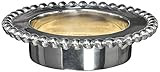 Mariposa Pearled Handcrafted Wine Coaster, One Size, Silver | Amazon (US)