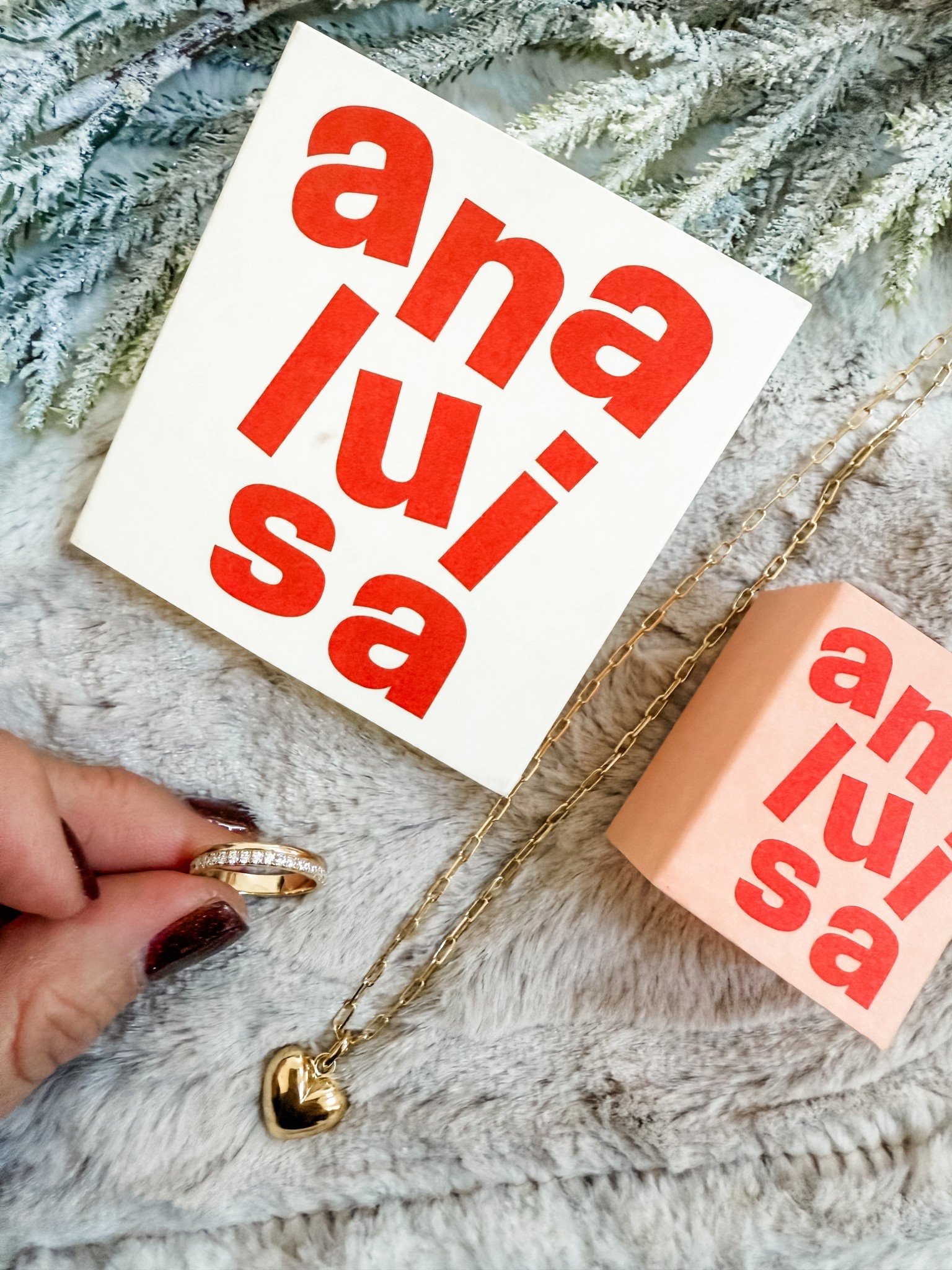 Up to 30% offs  plus free gift on orders over $130. Heart necklace, gold ring. Gifts for women. Stocking stuffers. @analuisany #AnaLuisa #AnaLuisaAmbassador #BestDeal

#LTKCyberWeek #LTKSaleAlert #LTKGiftGuide