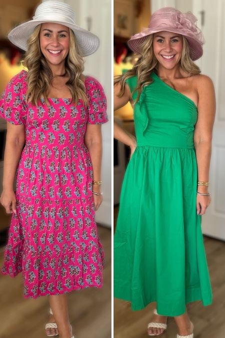 50% off J Crew Factory sale ✨

I’m wearing an 8 Petite in both dresses. 

Kentucky derby dresses, Spring wedding guest, family photos these dresses are AMAZING! 

#LTKsalealert #LTKfindsunder100 #LTKstyletip