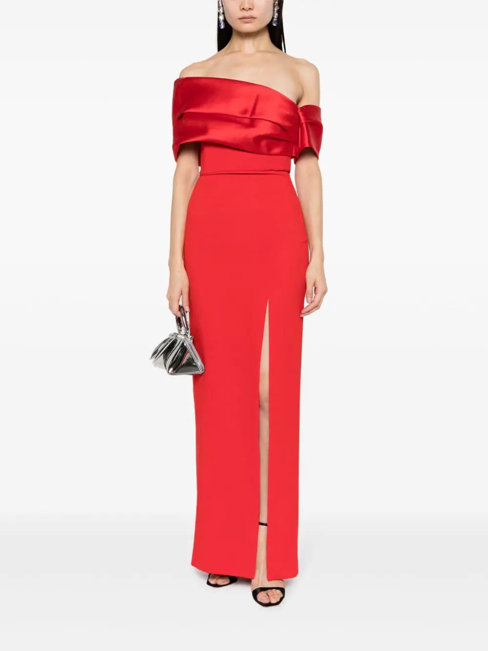 Alexis off-shoulder gown | Farfetch Global