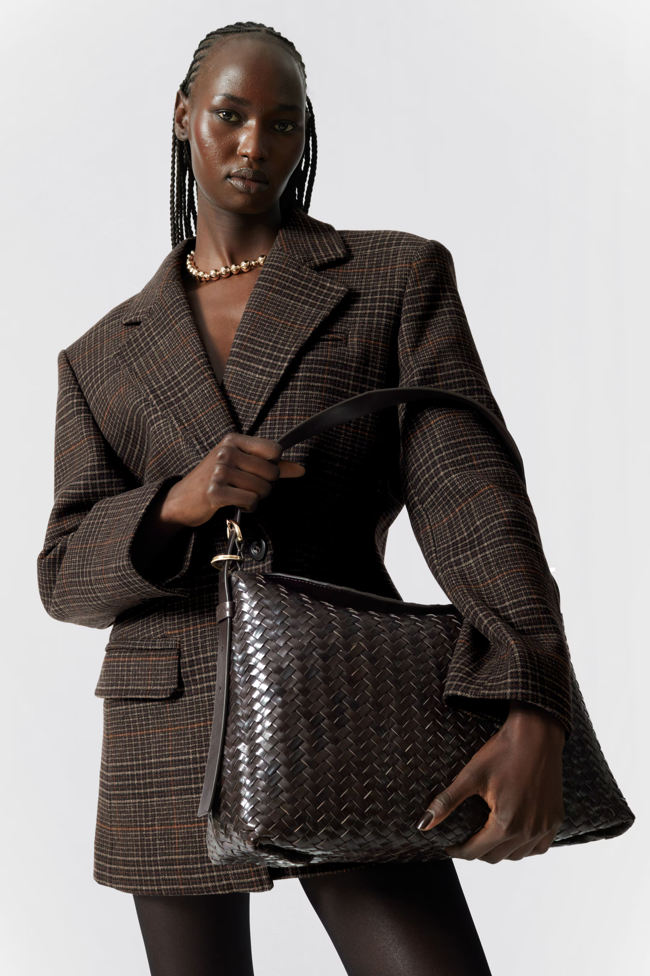 Large Braided Tote | H&M (UK, MY, IN, SG, PH, TW, HK)