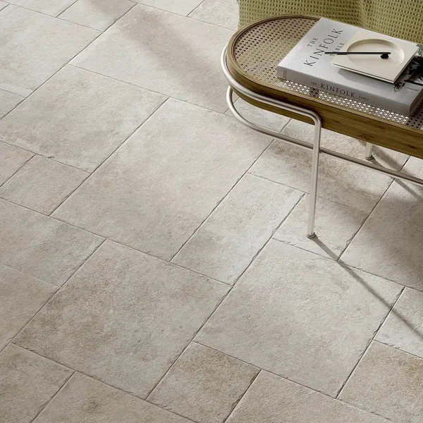 Windsor Versailles Pattern Travertine Look Porcelain Tile | Wayfair North America