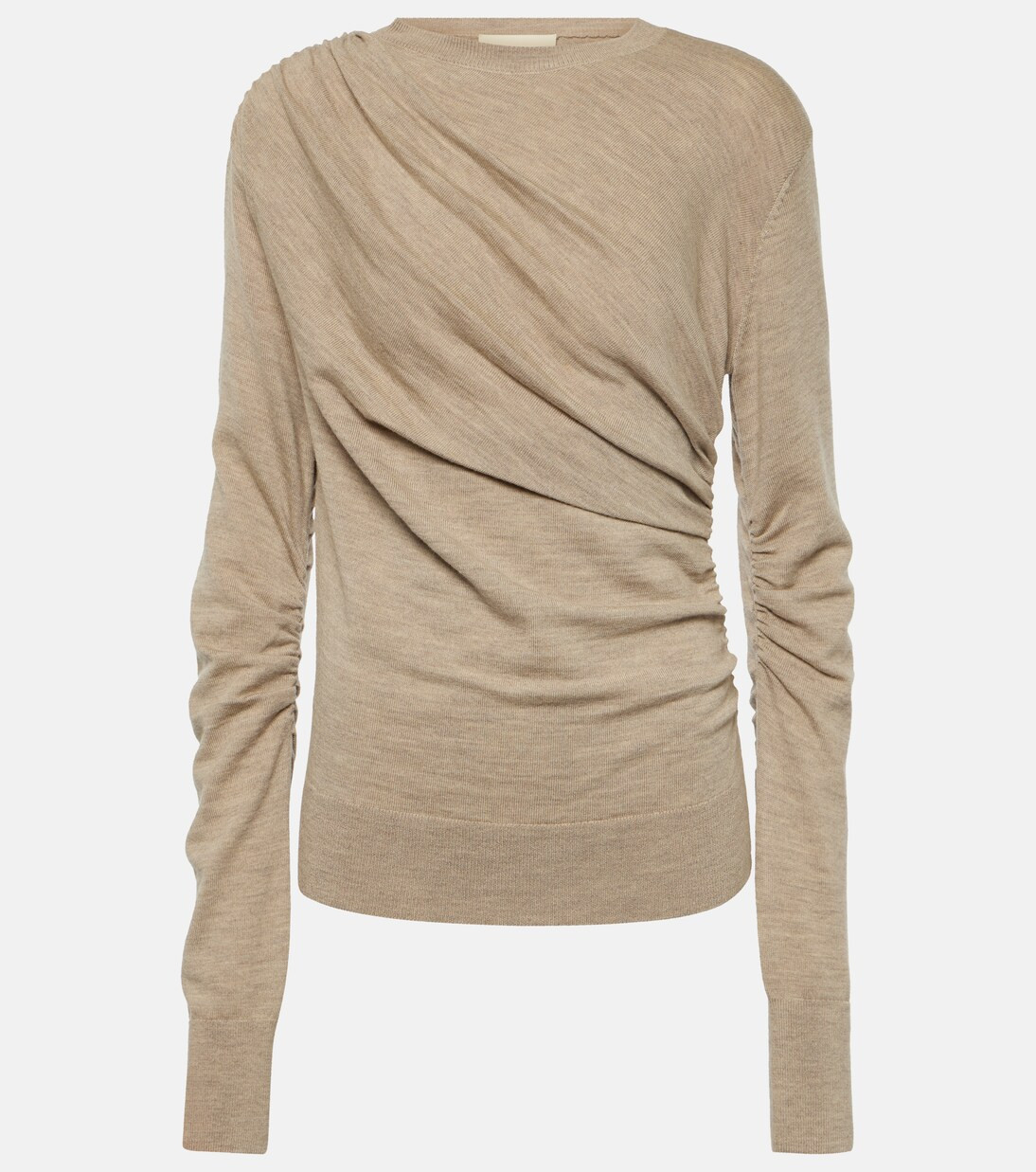 Eleornore draped wool sweater | Mytheresa (UK)
