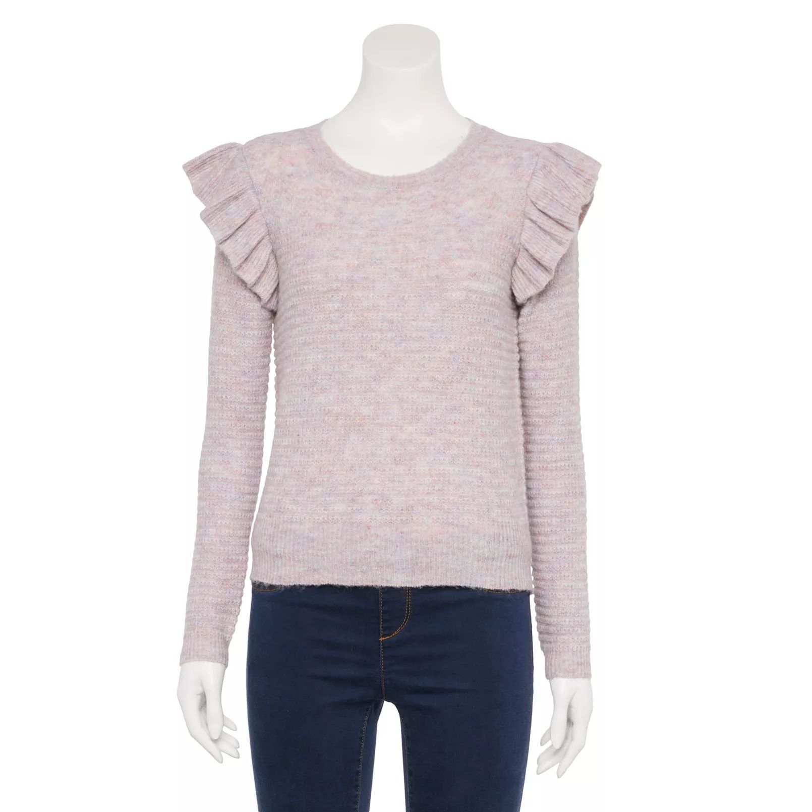 Women's LC Lauren Conrad Ruffle Pullover Sweater | Kohl's