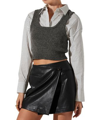 ASTR the Label Guinevere Layered Sweater   | Bloomingdale's Women | Bloomingdale's (US)