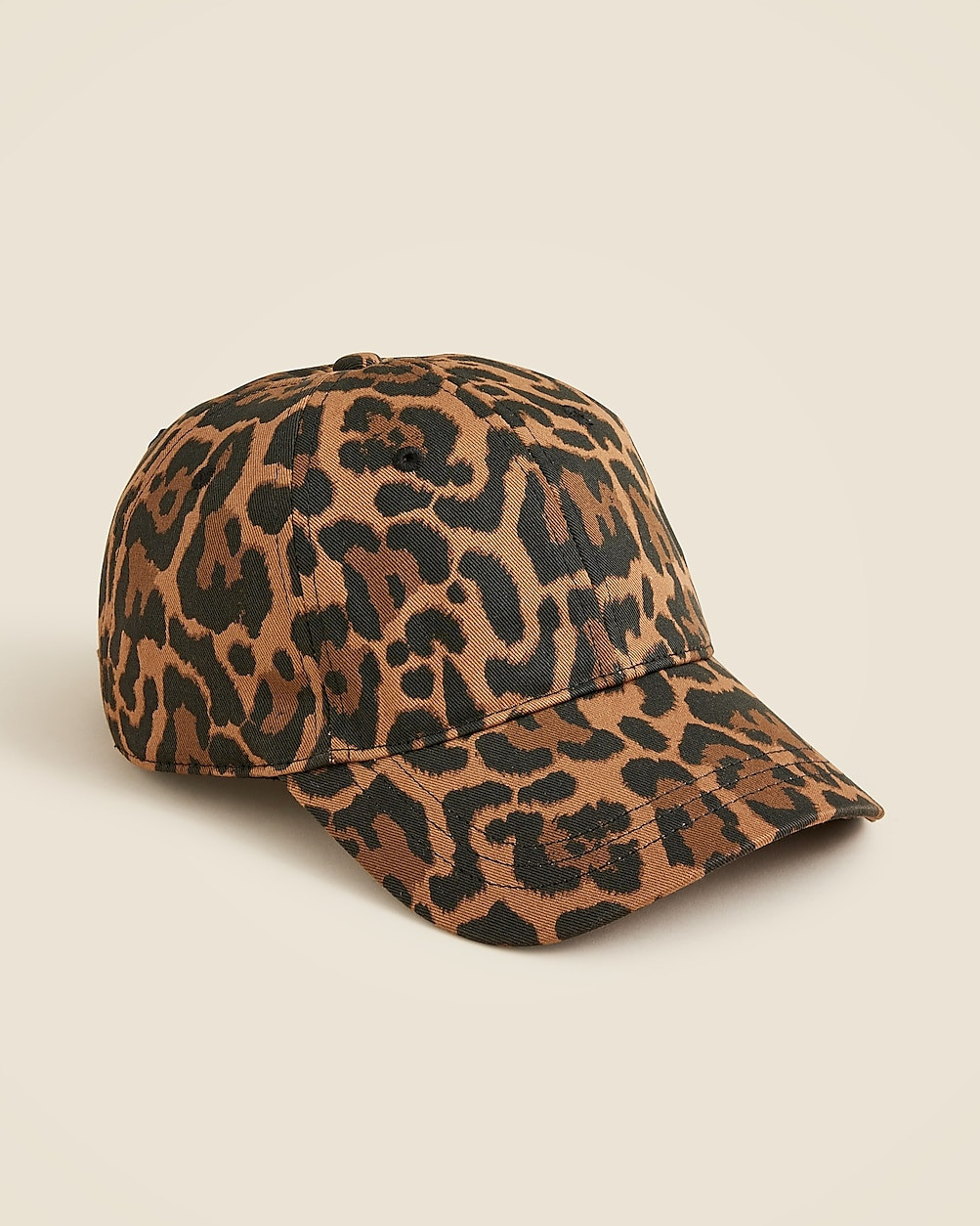 Baseball cap in leopard print | J. Crew US