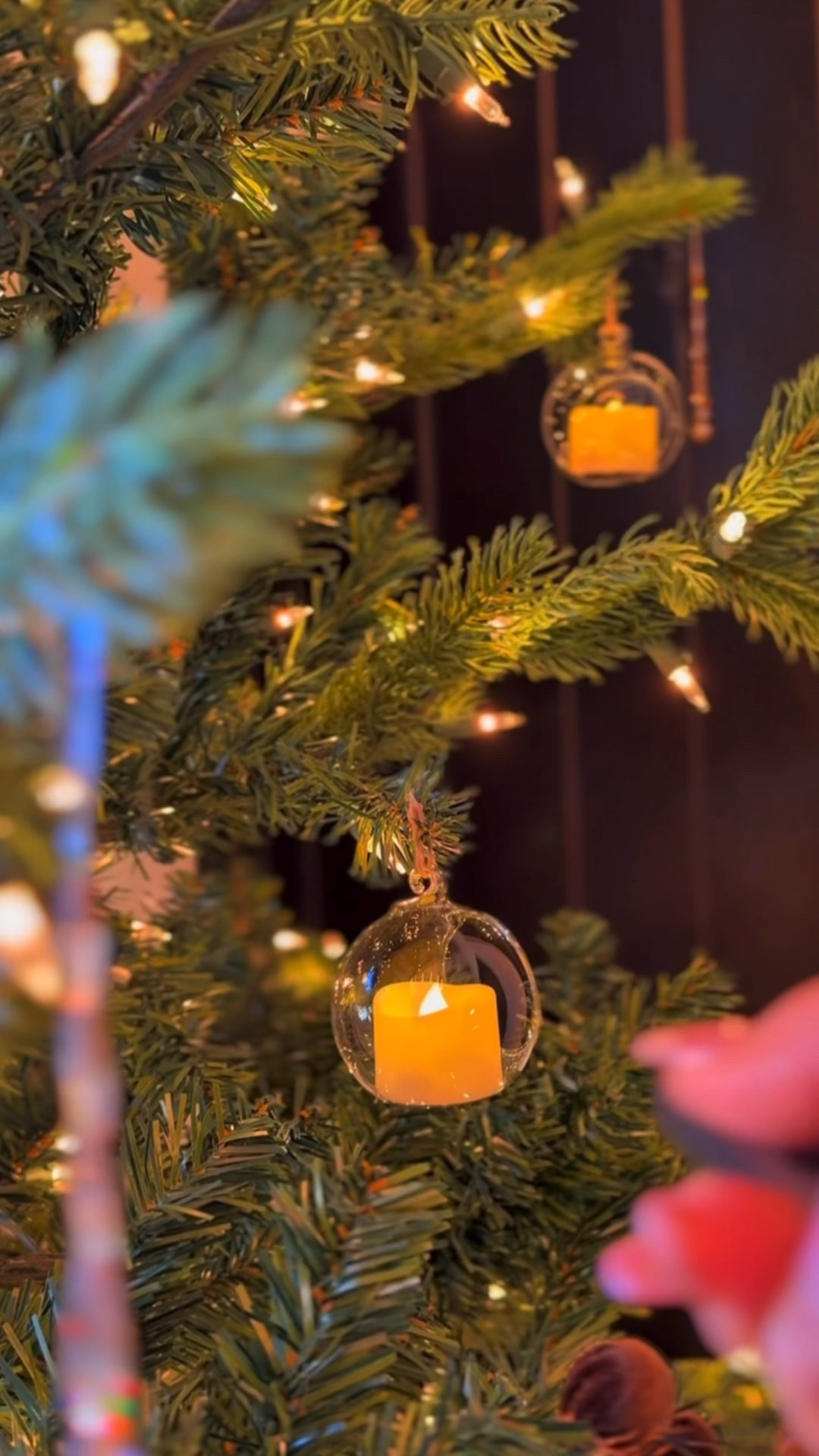 A soft glow that makes the whole room feel magical.

Glass ornaments. Candlelight. Pine greenery. Twinkle lights. Gold tones. Warm holiday glow.

#ChristmasTreeDecor #HolidayInspo #CozyHolidayHome #ChristmasStyle

#LTKHome #LTKStyleTip #LTKHoliday