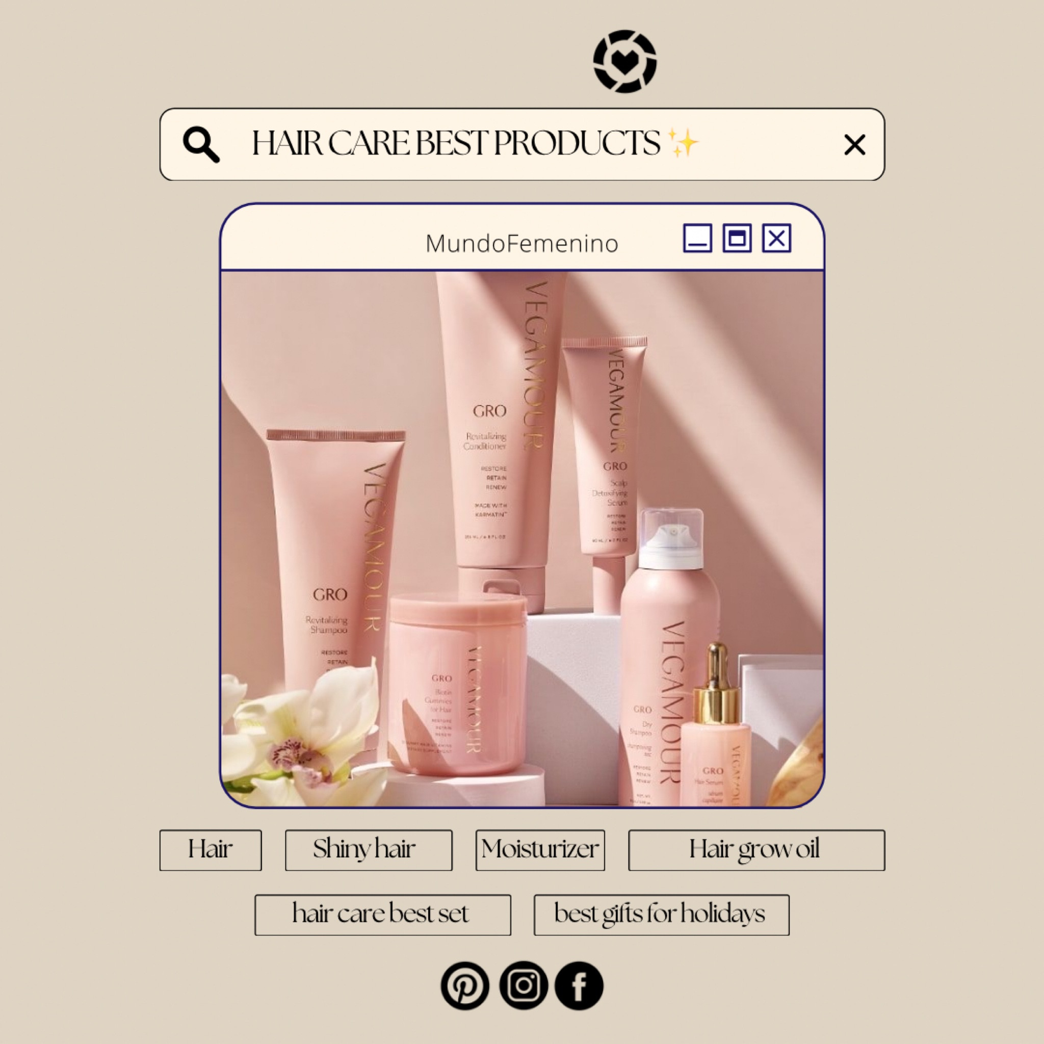 VEGAMOUR hair care set 🤩 
If you wanna take good care of your hair, you NEED this 😍 

#LTKGiftGuide #LTKU #LTKCyberweek