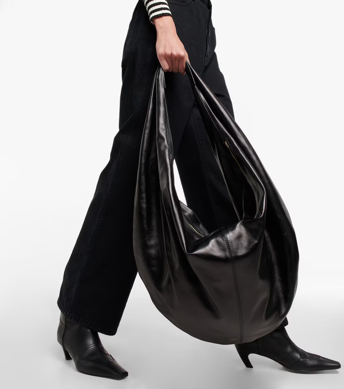 Olivia Large suede shoulder bag | Mytheresa (FR)