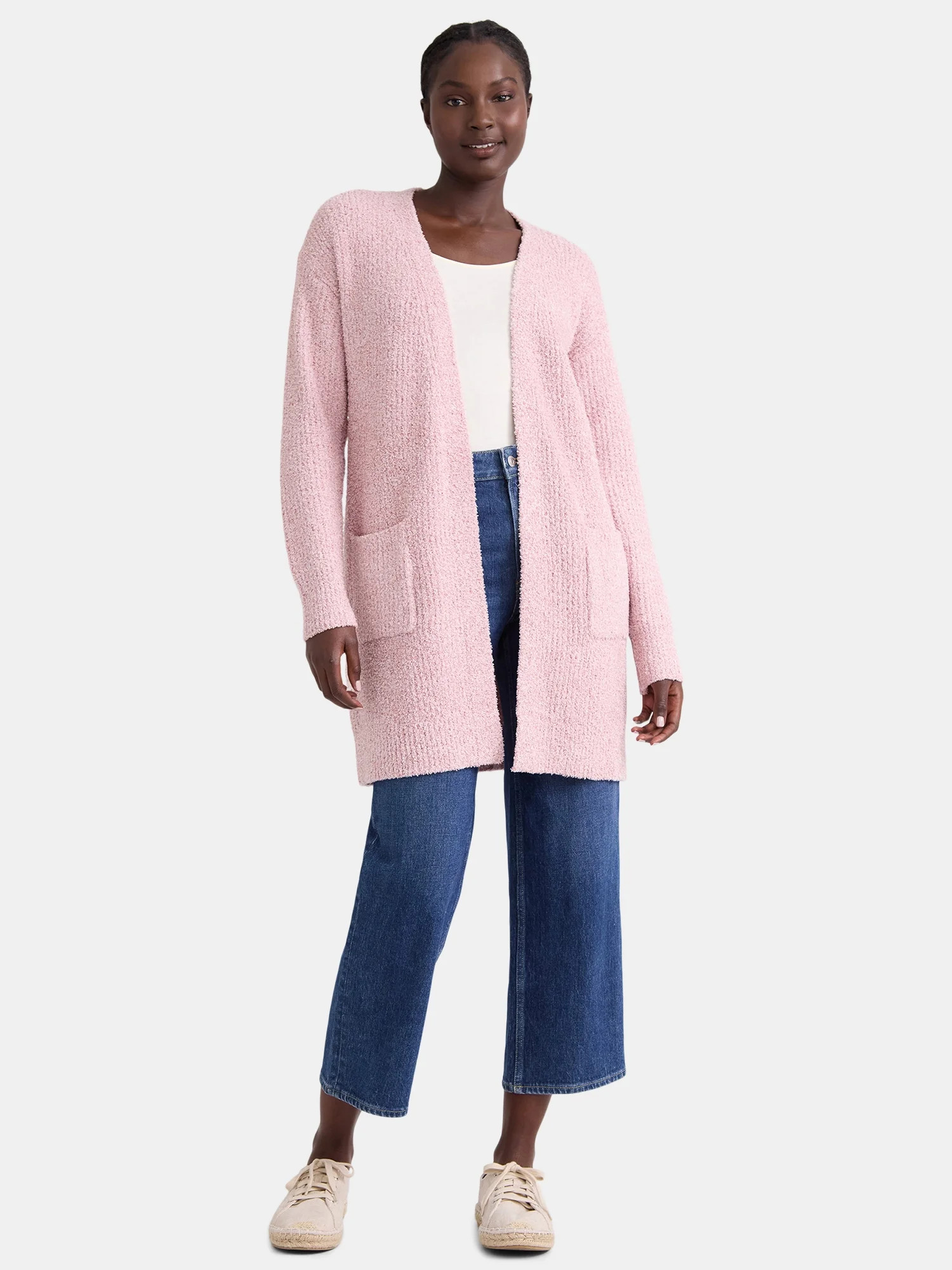 Time and Tru Women's Super Soft Cardigan, Size XS-XXXL | Walmart (US)