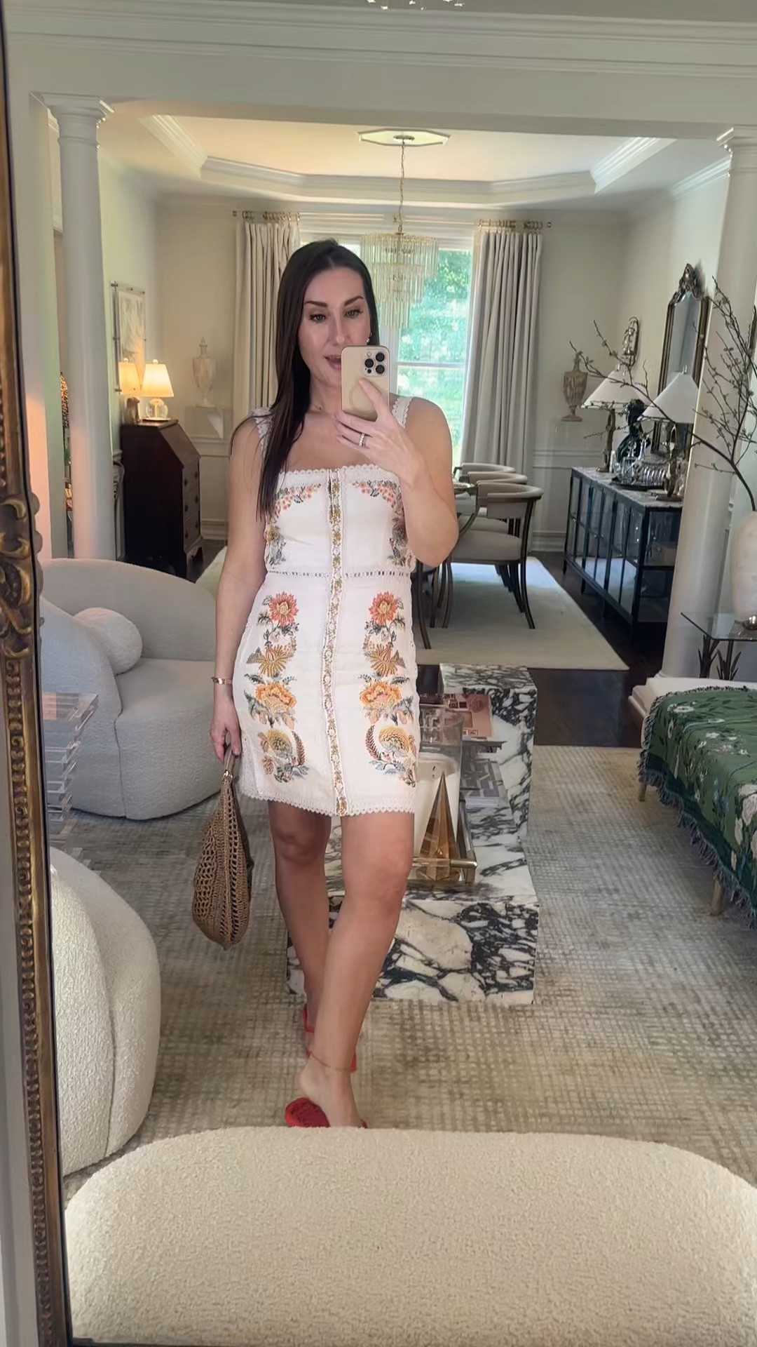 The sweetest summer dress. 💕 so versatile- can’t wait to wear this everywhere this season. 
Medium 
Shoes tts

#LTKootd #LTKOver40