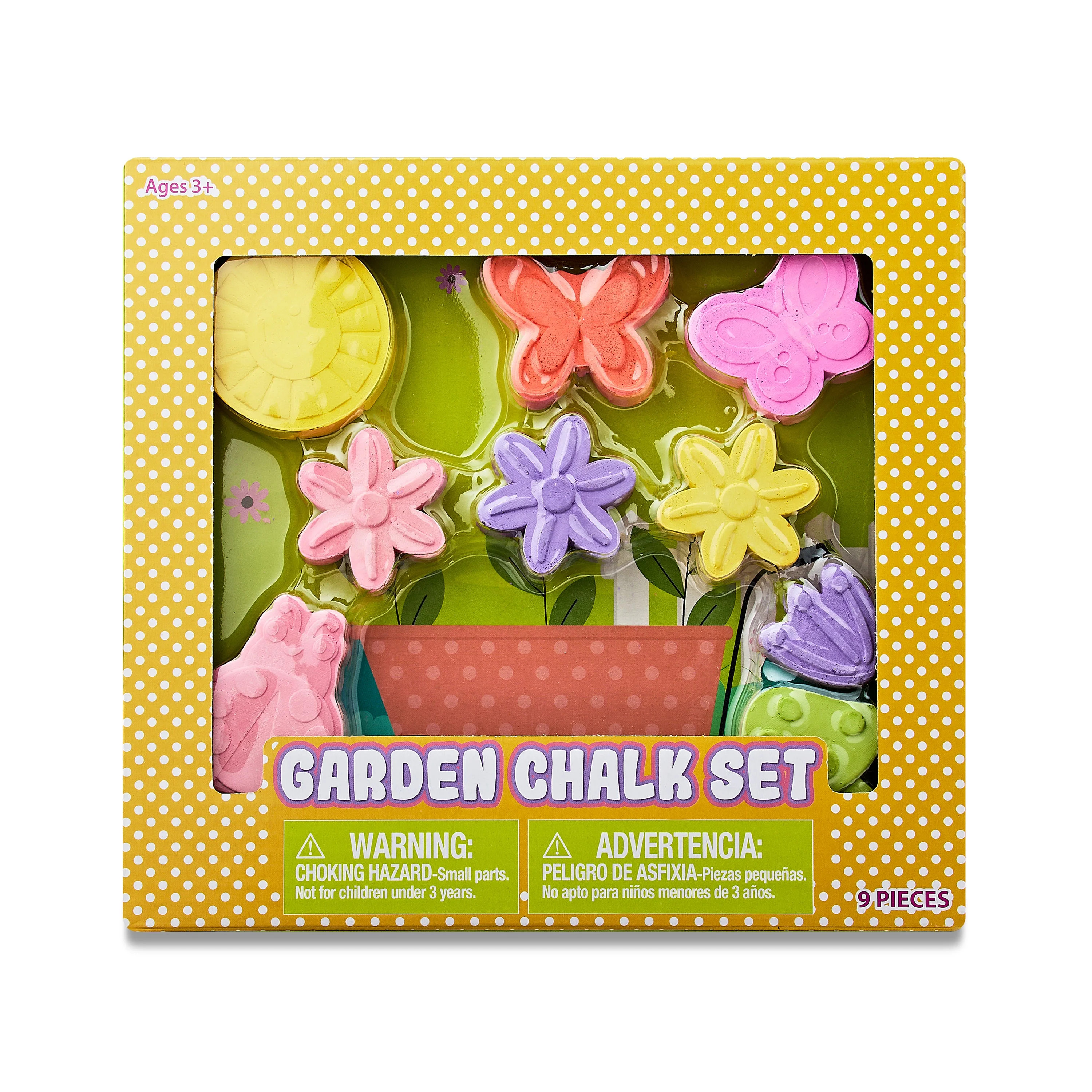 Easter Multicolor Garden Chalk Set, 9 Pieces, by Way To Celebrate | Walmart (US)