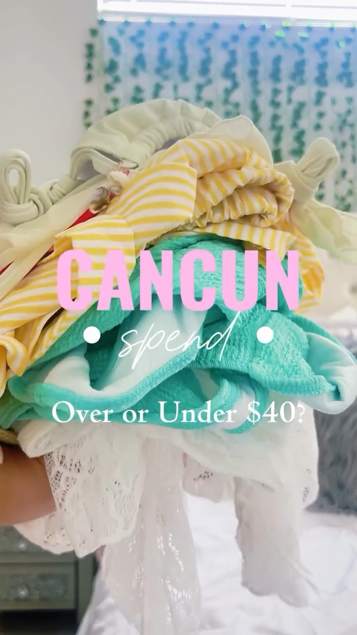 Cancun outfit haul ~ everything I spent 🛍️🏝️🌸

Would you spend over $40 for any of these?! 💸👙🌊
•
•
•
•
•
•
Finance girl, clothing haul, vacation fits, beach trip, budgeting tips

#beachvacation #beachoutfit #summerfits #shoppingideas #clothinghaul