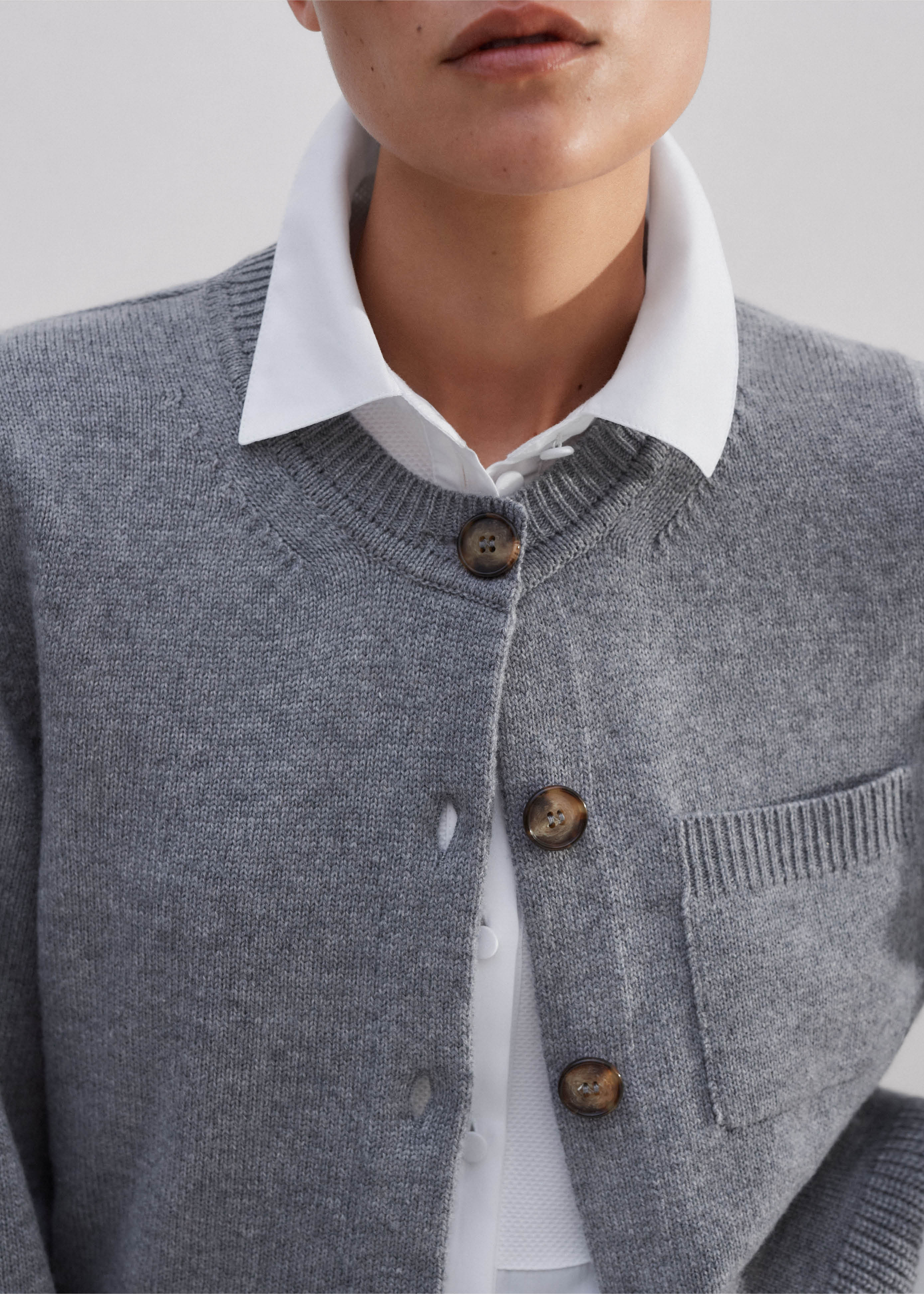 Merino Cashmere Cardigan | ME+EM Global (Excluding US)