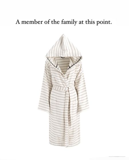 I’m never not wearing this cloud soft Turkish towel robe from Olive and Linen. A member of the family at this point. 

#LTKSeasonal #LTKfamily #LTKstyletip