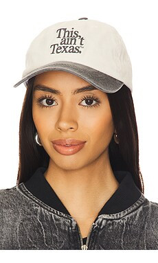 The Laundry Room This Ain't Texas Official Papa Hat in Bone & Black Snow from Revolve.com | Revolve Clothing (Global)